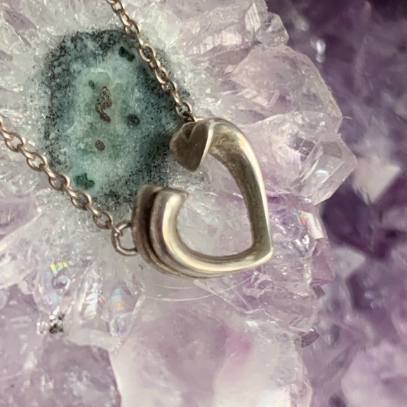 💝💝💝 Rare Tiffany & Co/ Paloma Picasso “tenderness heart ❤️ “ necklace - Picture 3 of 6